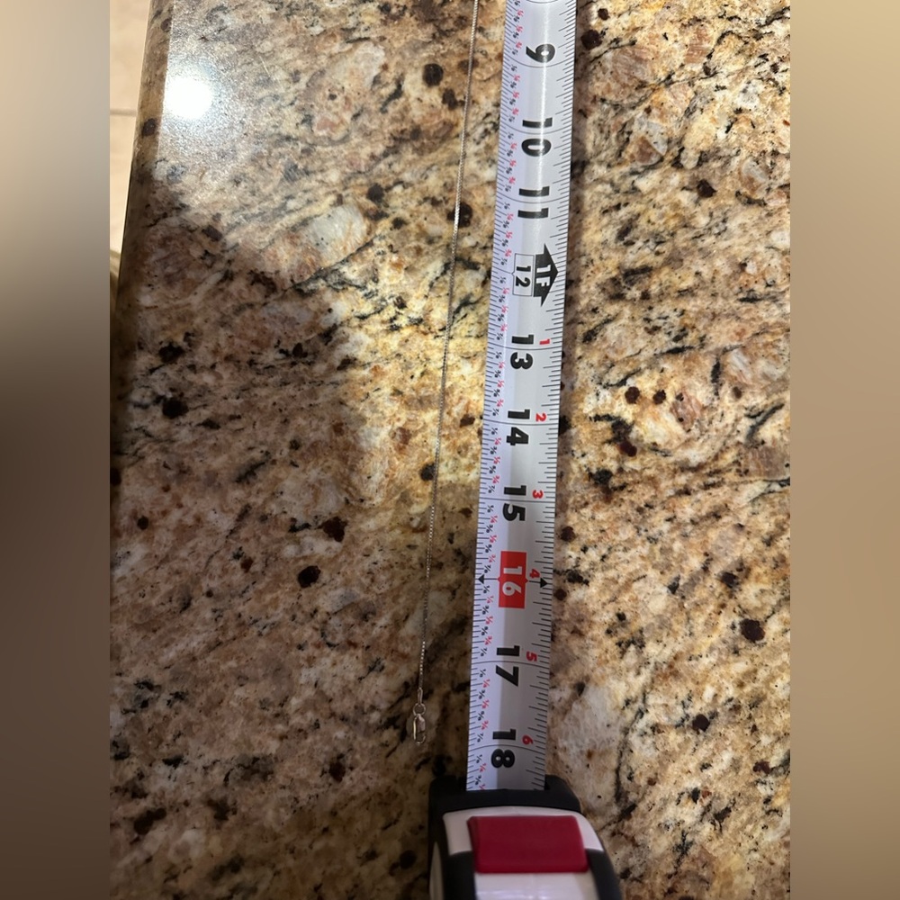 Source Unknown Silver Star Necklace With Pearl - image 3